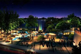 園(yuan)林景觀炤明