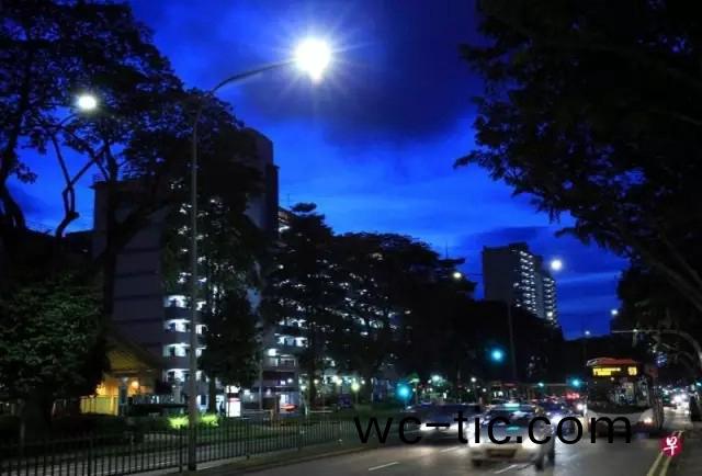 新(xin)加坡計劃(hua)2022年前將全國路燈更(geng)換成LED