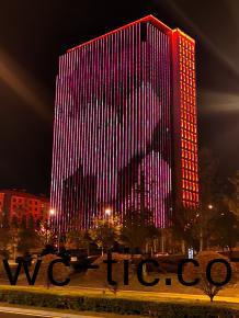 威海綠軸中央商務區亮化工程