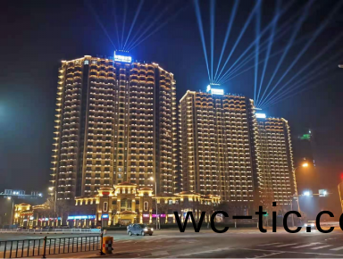 威海市華瀚大湖公館樓體(ti)及週邊景觀亮(liang)化工程